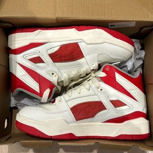 PUMA Slipstream Hi Ain’t Broke JR white-red-Smokey gray
